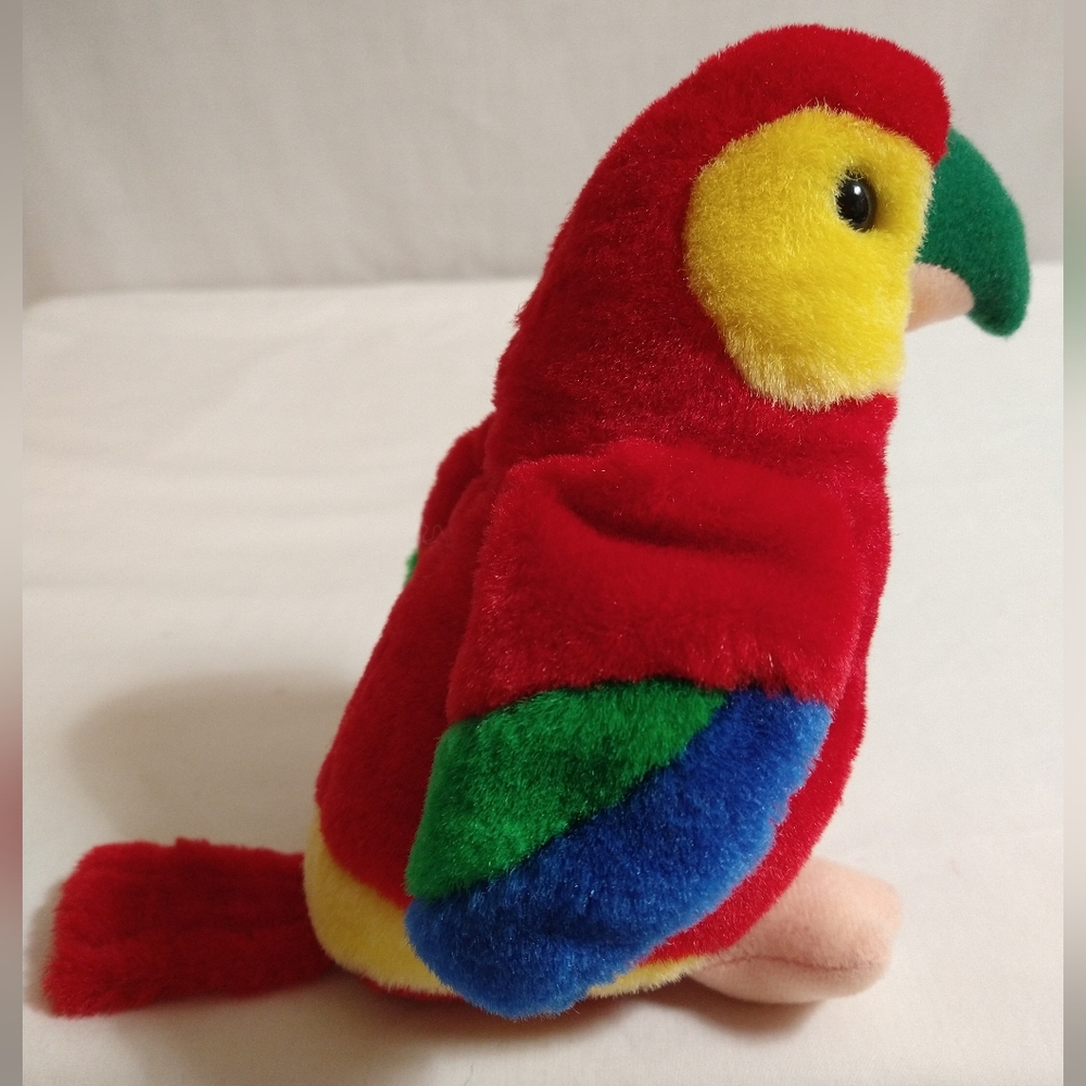 PARROT STUFFED ANIMAL TOY